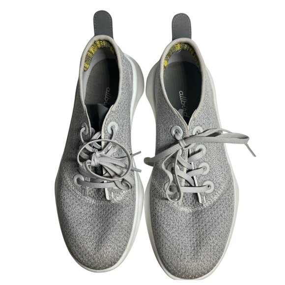 ALLBIRDS Women’s Tree Runners Sneakers Light Gray W7 Sustainable Comfort - Picture 3 of 11